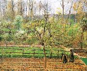 Camille Pissarro Women in the spring of the fence Spain oil painting artist